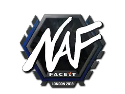 Sticker NAF | London 2018 - Preço e onde comprar no CS2