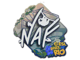 Sticker NAF | Rio 2022 - Preço e onde comprar no CS2