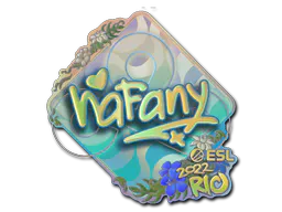 Sticker nafany (Holo) | Rio 2022 - Preço e onde comprar no CS2