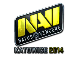 Sticker Natus Vincere (Foil) | Katowice 2014 - Preço e onde comprar no CS2