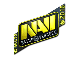 Sticker Natus Vincere (Foil) | Katowice 2015 - Preço e onde comprar no CS2