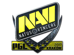 Sticker Natus Vincere (Foil) | Krakow 2017 - Preço e onde comprar no CS2
