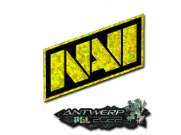 Sticker Natus Vincere (Glitter) | Antwerp 2022 - Preço e onde comprar no CS2