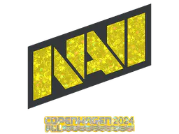 Sticker Natus Vincere (Glitter) | Copenhagen 2024 - Preço e onde comprar no CS2