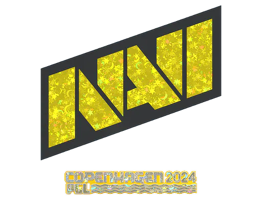 Sticker Natus Vincere (Glitter) | Copenhagen 2024 - Preço e onde comprar no CS2