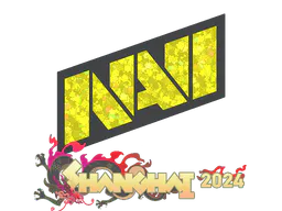 Sticker Natus Vincere (Glitter) | Shanghai 2024 - Preço e onde comprar no CS2