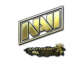 Sticker Natus Vincere (Gold) | Antwerp 2022 - Preço e onde comprar no CS2