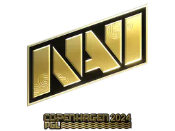 Sticker Natus Vincere (Gold) | Copenhagen 2024 - Preço e onde comprar no CS2