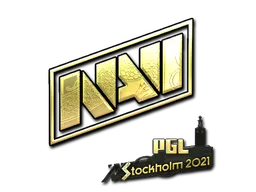 Sticker Natus Vincere (Gold) | Stockholm 2021 - Preço e onde comprar no CS2