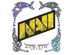 Sticker Natus Vincere (Holo) | Austin 2025 - Preço e onde comprar no CS2