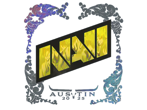Sticker Natus Vincere (Holo) | Austin 2025 - Preço e onde comprar no CS2