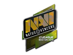 Sticker Natus Vincere (Holo) | Boston 2018 - Preço e onde comprar no CS2