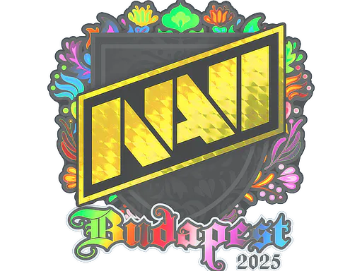 Sticker Natus Vincere (Holo) | Budapest 2025 - Preço e onde comprar no CS2