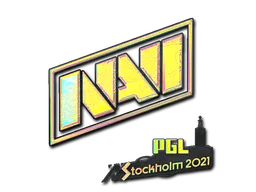 Sticker Natus Vincere (Holo) | Stockholm 2021 - Preço e onde comprar no CS2