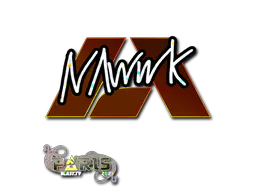 Sticker nawwk (Glitter) | Paris 2023 - Preço e onde comprar no CS2