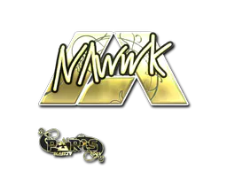 Sticker nawwk (Gold) | Paris 2023 - Preço e onde comprar no CS2