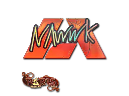 Sticker nawwk (Holo) | Paris 2023 - Preço e onde comprar no CS2