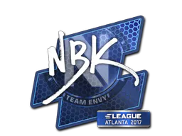 Sticker NBK- | Atlanta 2017 - Preço e onde comprar no CS2