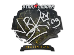 Sticker NBK- | Berlin 2019 - Preço e onde comprar no CS2