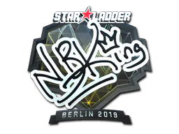 Sticker NBK- (Foil) | Berlin 2019 - Preço e onde comprar no CS2