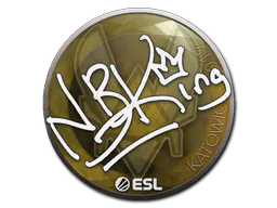 Sticker NBK- | Katowice 2019 - Preço e onde comprar no CS2