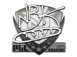 Sticker NBK- | Krakow 2017 - Preço e onde comprar no CS2