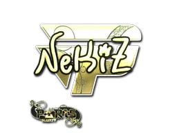 Sticker NEKiZ (Gold) | Paris 2023 - Preço e onde comprar no CS2