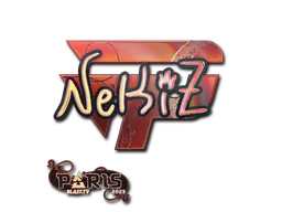 Sticker NEKiZ (Holo) | Paris 2023 - Preço e onde comprar no CS2