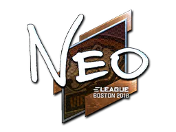 Sticker NEO (Foil) | Boston 2018 - Preço e onde comprar no CS2