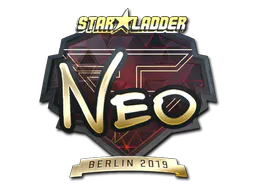 Sticker NEO (Gold) | Berlin 2019 - Preço e onde comprar no CS2