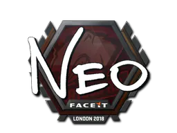Sticker NEO | London 2018 - Preço e onde comprar no CS2