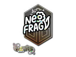 Sticker NEOFRAG (Glitter) | Paris 2023 - Preço e onde comprar no CS2