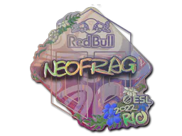 Sticker NEOFRAG (Holo) | Rio 2022 - Preço e onde comprar no CS2