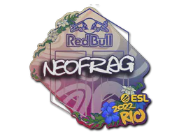 Sticker NEOFRAG | Rio 2022 - Preço e onde comprar no CS2