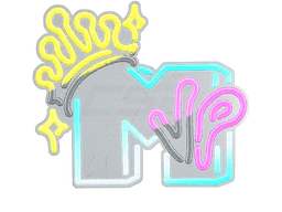 Sticker Neon MVP (Lenticular) - Preço e onde comprar no CS2