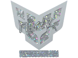 Sticker NertZ (Glitter) | Copenhagen 2024 - Preço e onde comprar no CS2