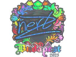 Sticker NertZ (Holo) | Budapest 2025 - Preço e onde comprar no CS2