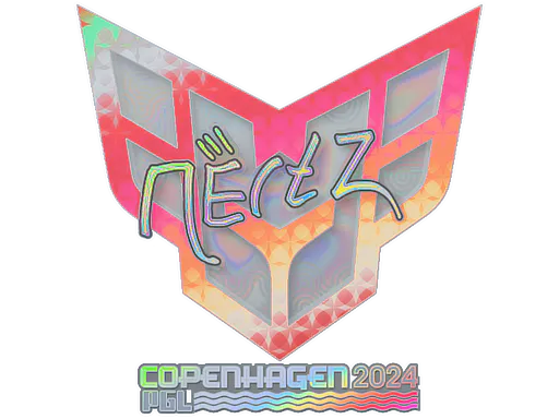 Sticker NertZ (Holo) | Copenhagen 2024 - Preço e onde comprar no CS2