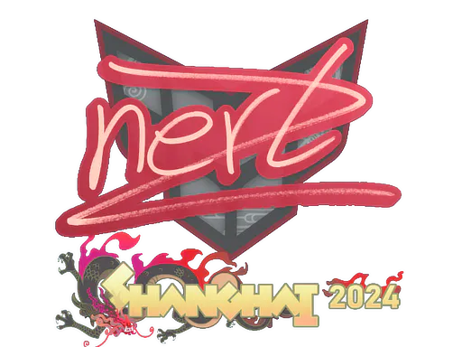 Sticker NertZ | Shanghai 2024 - Preço e onde comprar no CS2