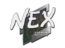 Sticker nex | Boston 2018 - Preço e onde comprar no CS2
