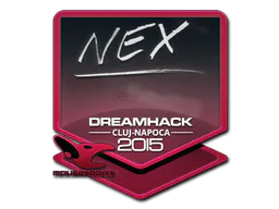 Sticker nex | Cluj-Napoca 2015 - Preço e onde comprar no CS2