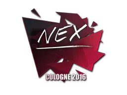 Sticker nex | Cologne 2016 - Preço e onde comprar no CS2