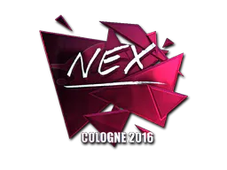 Sticker nex (Foil) | Cologne 2016 - Preço e onde comprar no CS2