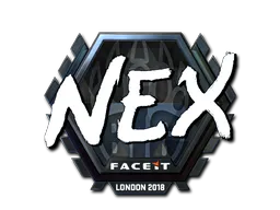 Sticker nex (Foil) | London 2018 - Preço e onde comprar no CS2
