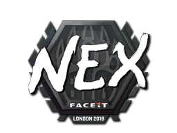 Sticker nex | London 2018 - Preço e onde comprar no CS2