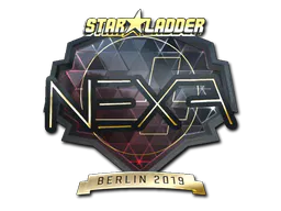 Sticker nexa (Gold) | Berlin 2019 - Preço e onde comprar no CS2