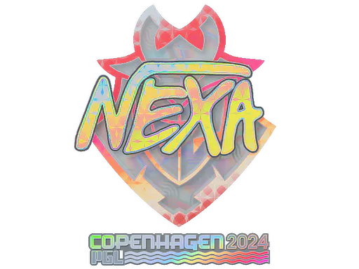Sticker nexa (Holo) | Copenhagen 2024 - Preço e onde comprar no CS2