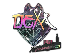 Sticker nexa (Holo) | Stockholm 2021 - Preço e onde comprar no CS2