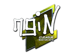 Sticker ngiN (Foil) | Boston 2018 - Preço e onde comprar no CS2
