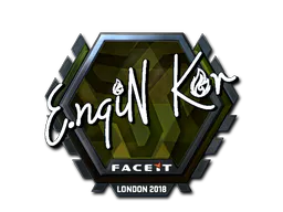 Sticker ngiN (Foil) | London 2018 - Preço e onde comprar no CS2